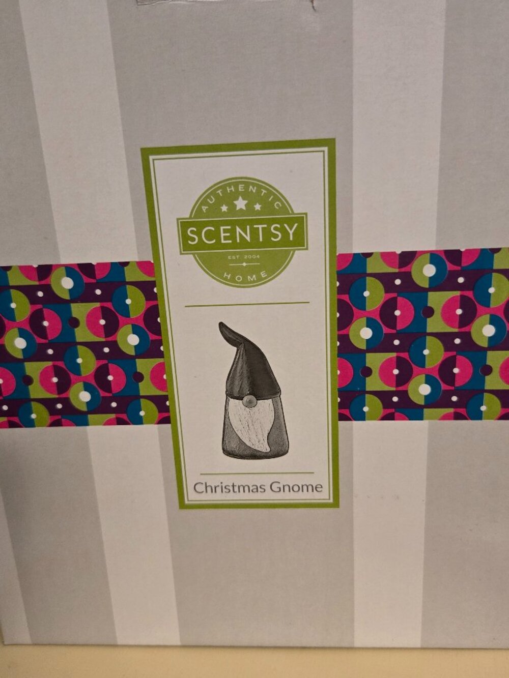 Scentsy Christmas Gnome Scented Wax Warmer New In Box